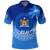 Fiji Tapa Tribal Coconut Tree Polo Shirt LT12 Unisex Blue - Polynesian Pride