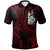 New Caledonia Custom Polo Shirt Red Turtle Unisex Red - Polynesian Pride