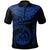 Vanuatu Polynesian Polo Shirt Vanuatu Waves (Blue) Unisex Blue - Polynesian Pride