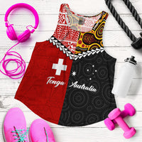 Tonga Combine Australia Aboriginal Heritage Women Tank Top - LT12 - Polynesian Pride