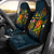 Vanuatu Polynesian Personalised Car Seat Covers - Legend of Vanuatu (Blue) Universal Fit Blue - Polynesian Pride