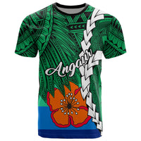 Palau Angaur Polynesian T Shirt Tribal Wave Tattoo Unisex Art - Polynesian Pride