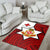 Kolisi Tonga Area Rug - Mate Ma'a Tonga Red Original - LT20 - Polynesian Pride