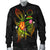 Cook Islands Polynesian Men's Bomber Jacket - Legend of Cook Islands (Reggae) - Polynesian Pride