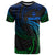 Vanuatu Polynesian T Shirt Blue Tribal Wave Ver.02 Unisex Blue - Polynesian Pride