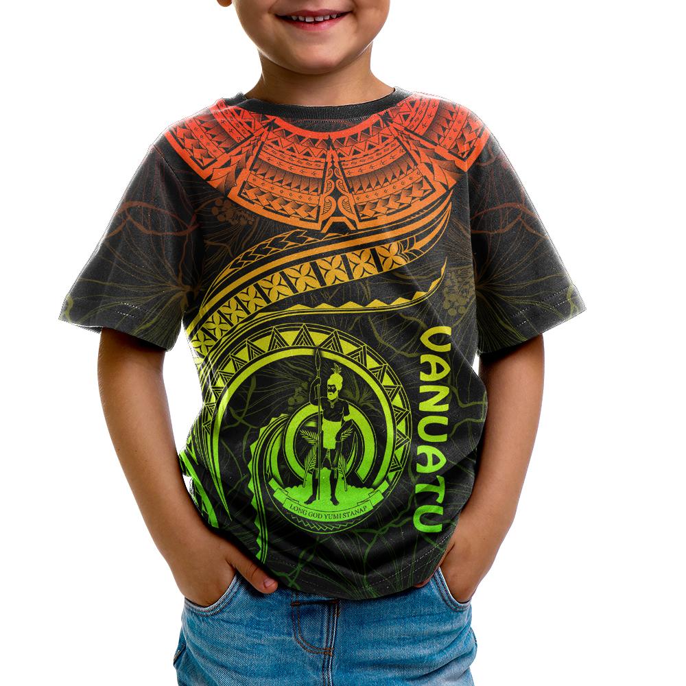 Vanuatu Polynesian T Shirt Vanuatuan Waves (Reggae) - Polynesian Pride