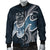 Fiji Polynesian Men's Bomber Jacket - Ocean Style - Polynesian Pride