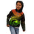 Papua New Guinea Polynesian Hoodie Papua New Guinea Waves (Reggae) - Polynesian Pride