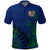 Kalapu Minisita Polo Shirt Tapa Pattern LT12 Unisex Blue - Polynesian Pride