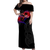 Valentine Day Guam Matching Dress and Hawaiian Shirt Heart Tribal LT12 - Polynesian Pride