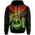 Guam Polynesian Hoodie Guam Waves (Reggae) Unisex Reggae - Polynesian Pride