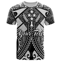 Kosrae Custom T Shirts White Seal with Polynesian Tattoo Unisex Art - Polynesian Pride