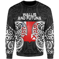 Wallis and Futuna Polynesian Sweater - Spirit Style White Unisex White - Polynesian Pride