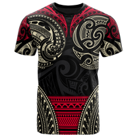 Polynesian Maori T Shirt Patterns Unisex Black - Polynesian Pride