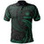 Samoa Polynesian Polo Shirt Green Tribal Wave Unisex Green - Polynesian Pride