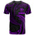 Polynesian Hawaii T Shirt Purple Tribal Wave Unisex Purple - Polynesian Pride
