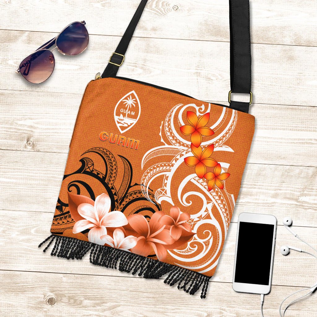 Guam Boho Handbag - Guamanian Spirit One Style One Size Orange - Polynesian Pride