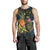 Fiji Polynesian Men's Tank Top - Legend of Fiji (Blue) - Polynesian Pride