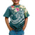 The Philippines T Shirt Summer Plumeria (Turquoise) - Polynesian Pride