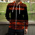 New Zealand Maori Zip up Hoodie, Aotearoa Silver Fern Zipper Hoodie Orange Red - Polynesian Pride