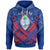 Guam Polynesian Hoodie Guam Flag Camisole Hibiscus Style Unisex Red - Polynesian Pride