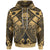 Fsm Custom Hoodie Gold Seal with Polynesian Tattoo Unisex Gold - Polynesian Pride