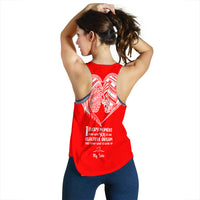 Fiji Valentine Couple Heart Women Tank Top - LT2 - Polynesian Pride