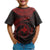 Papua New Guinea Polynesian T Shirt Papua New Guinea Waves (Red) - Polynesian Pride