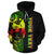 Tonga Custom Polynesian Hoodie Reggae Line - Polynesian Pride