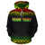 Samoa Polynesian Custom Hoodie Reggae Frog - Polynesian Pride