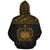 Samoa Polynesian Custom Hoodie Yellow Style - Polynesian Pride