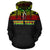 Fiji Polynesian Tapa Custom Hoodie Reggae - Polynesian Pride