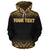 Vanuatu Polynesian Custom Hoodie Gold Fog - Polynesian Pride