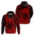 Custom Kakau Polynesian Tribal Hawaiian Turtle with Kanaka Maoli Red Hoodie LT9 Pullover Hoodie Red - Polynesian Pride