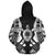 Turtle Polynesian Custom Hoodie Black Tattoo - Polynesian Pride