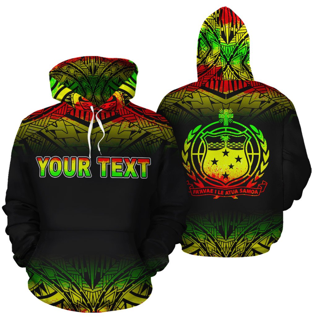 Samoa Polynesian Custom Hoodie Reggae Frog Unisex Reggae - Polynesian Pride