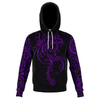 Virgo Zodiac Hoodie Aotearoa Maori Tattoo - Polynesian Pride