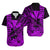 (Custom Personalised) Kakau Polynesian Tribal Hawaiian Turtle with Kanaka Maoli Purple Hawaiian Shirt LT9 Purple - Polynesian Pride