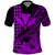 Custom Kakau Polynesian Tribal Hawaiian Turtle with Kanaka Maoli Purple Polo Shirt LT9 Purple - Polynesian Pride