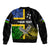 (Custom Personalised) Australian South Sea Islanders Flag Style Bomber Jacket LT14 - Polynesian Pride