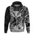 Custom Kakau Polynesian Tribal Hawaiian Turtle with Kanaka Maoli Black Hoodie LT9 - Polynesian Pride