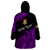 (Custom Personalised) Ribaberiki Kiribati Coat Of Arms Mix Purple Polynesian Wearable Blanket Hoodie LT14 - Polynesian Pride