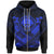 Federated States of Micronesia Polynesian Zip up Hoodie Federated States of Micronesia Blue Seal Camisole Hibiscus Style Unisex Black - Polynesian Pride