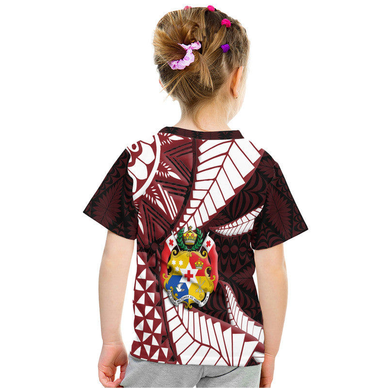 Tonga Emancipation Day T Shirt Kupesi Pattern No.2 Black LT9 - Polynesian Pride