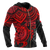 Tahiti Polynesian Hoodie (Zip up) Red Turtle - Polynesian Pride