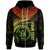 Niue Polynesian Custom Zip up Hoodie Niue Waves (Reggae) Unisex Reggae - Polynesian Pride