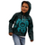 Hawaii Polynesian Custom Hoodie Vintage Polynesian Turtle (Turquoise) - Polynesian Pride