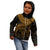 Niue Polynesian Custom Zip up Hoodie Niue Waves (Golden) - Polynesian Pride