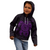 American Samoa Polynesian Custom Hoodie Vintage Polynesian Turtle (Purple) - Polynesian Pride