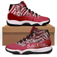 Tonga Beulah College Sneaker J.11 Style No.2 LT6 Red - Polynesian Pride